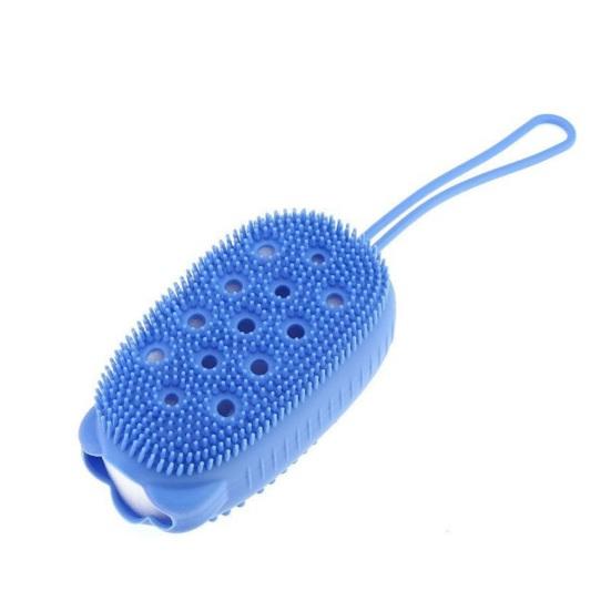 Szczotka do szorowania ciała Miękka tekstura Dobra odporność Smycz Projekt Doskonały TPR Szczotka do masażu w kąpieli do domu