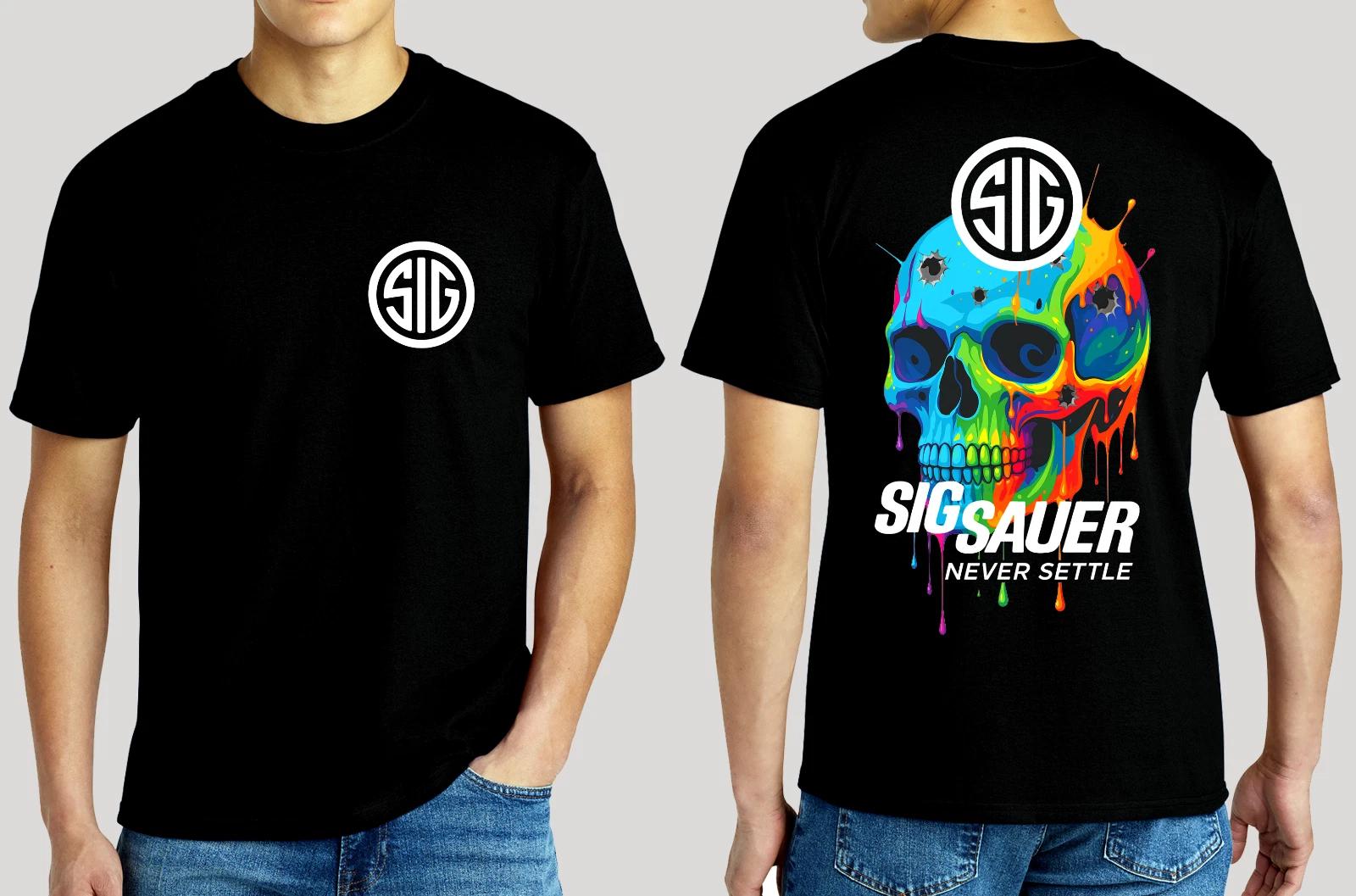 

Sig Sauer Splash Skull Gildan 6.1 oz. Heavyweight S M L XL 2XL 3XL 4XL 5XL 3XL