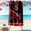 1pc Galatasaray SK Beach Towel, A Vibrant Beach Towel Suitable for Outdoor Activities, Camping, Hiking