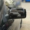 For BMW X5 E53 1999 2000 2001 2002 2003 2004-2006 Car Rearview Side Mirror Cover Wing Cap Exterior Door Trim Adhesive Sticker