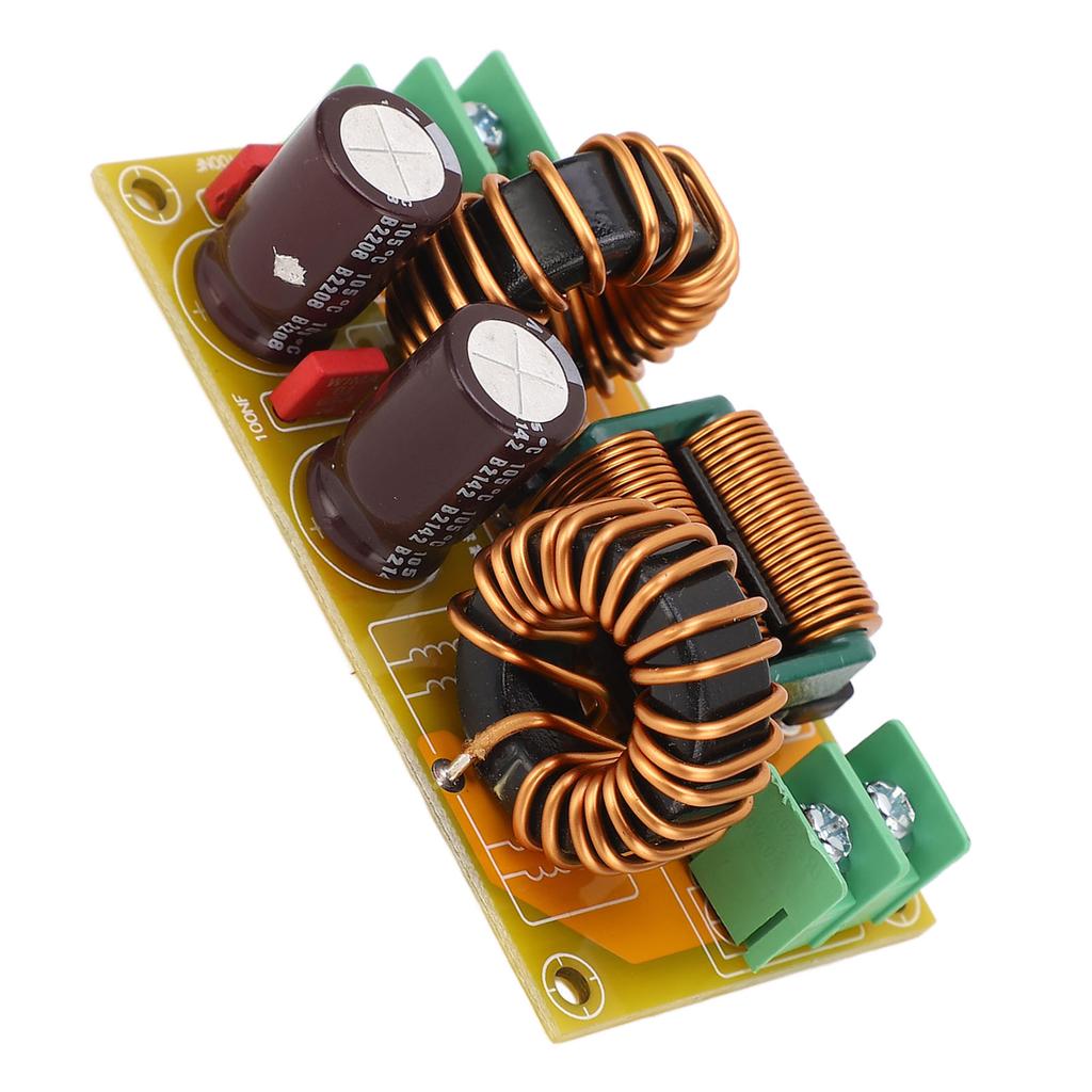Filtro EMI 20A EMC Filtro de Fuente de Alimentación DC Supresor de Ruido LC Filtro Pasivo