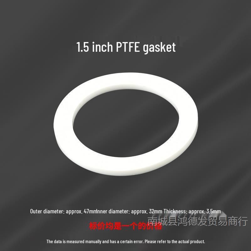 Corrugated Tube and Gas Pipe Sealing Gasket: PTFE, Silicone, Nitrile Rubber Rings, Teflon; High-Temperature Resistant.