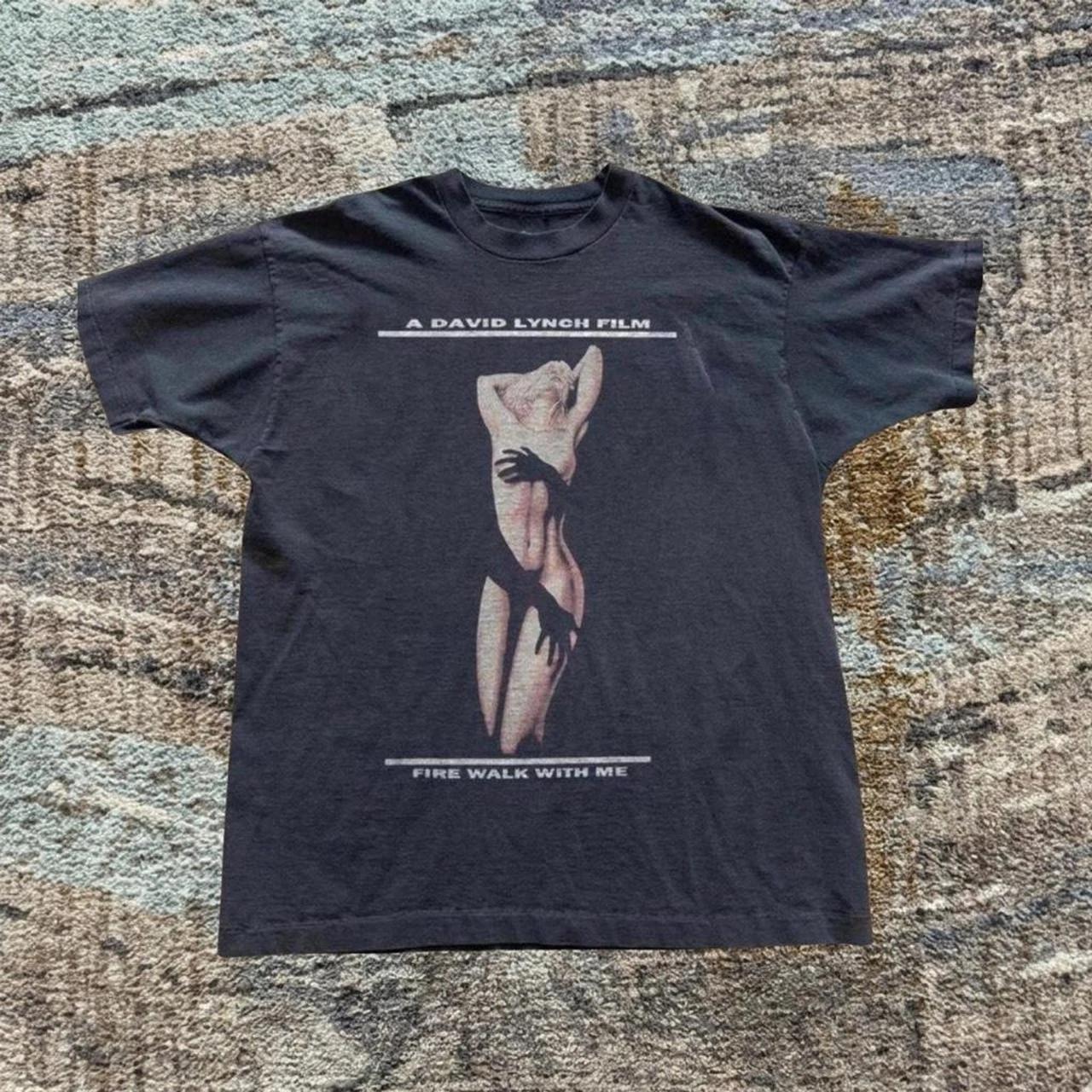 David Lynch fire walk with me tshirt, vintage movie tshirt S