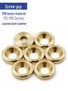 Copper Tapered Countersunk Washer for M3-M6 Screws - Fish Eye & Flat Metal Design