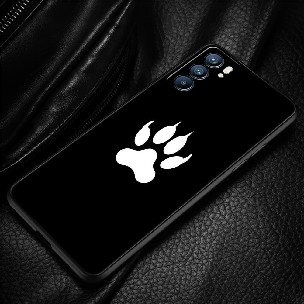 Animal Wolf Phone Case For OPPO Find X5 A54 A53 A52 A9 2020 A16 A15 A95 A76 A74 A12 Reno7 SE Reno6 Pro+ 5G Soft Silicone Cover