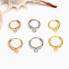 14K Gold Filled Round Hoop Components for DIY Jewelry