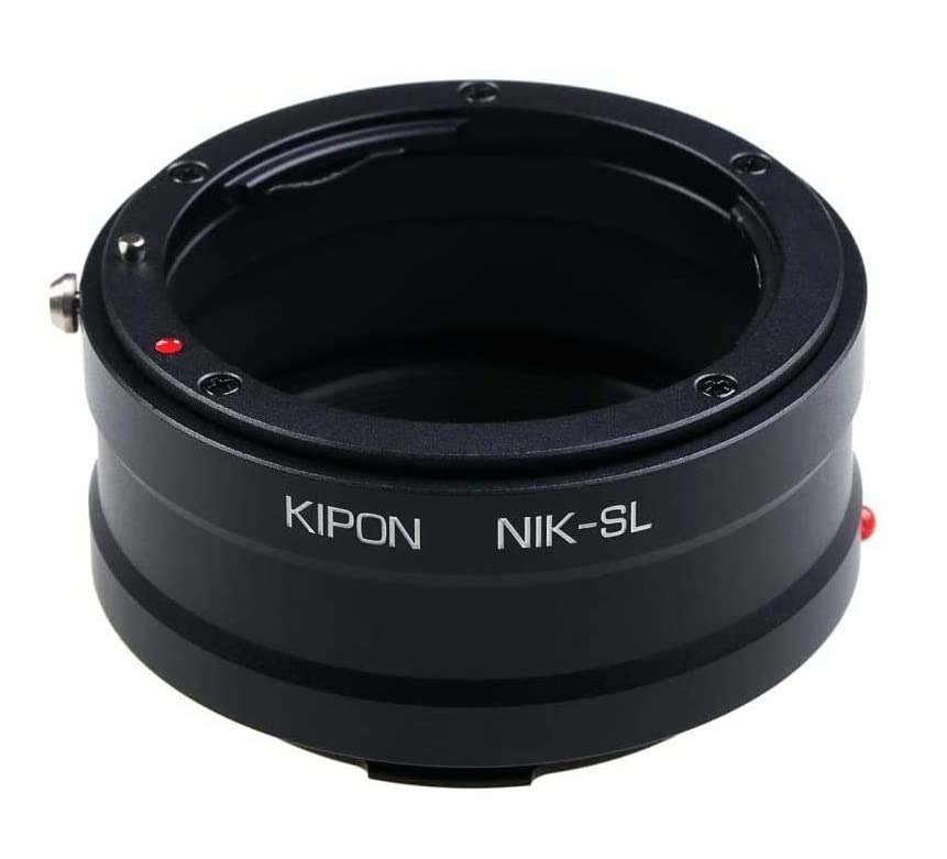 

KIPON Nikon Mount Adapter for Nikon F Mount Lenses to Leica SL Mount Adapter F-SL (NIK-SL) чорний