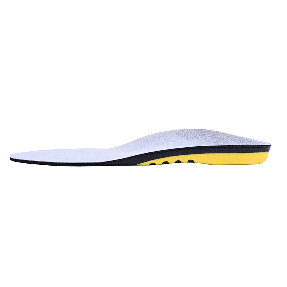 Spring Insole for Improved Balance and Adjustable Athletic Available In 5 Light Medium Ideal for Ball and Winter Grip. Sizes, Gray, (25-26.5cm).