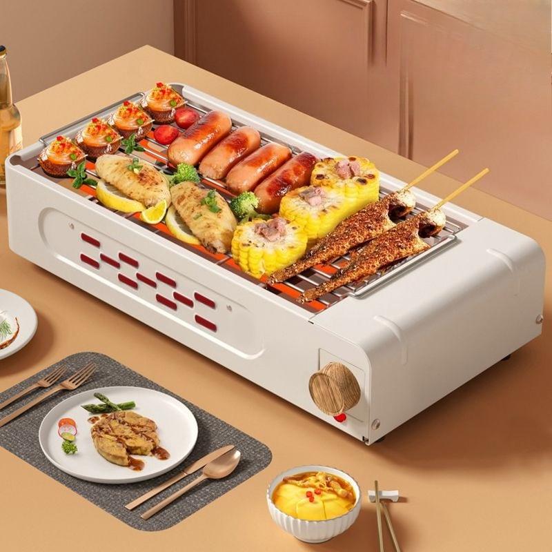 220V Home Electric Grill Pan Stove Grills Skewer Multifunction Ale Electric Indoor Grill Pan Non Stick