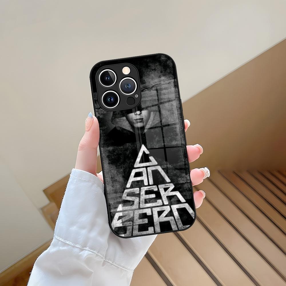 Phone Case Tempered Glass For IPhone 13 17 15 16 14 12 11 Pro Max Plus Mini XR XS SE2020 Coque ResidenteS Canserberos
