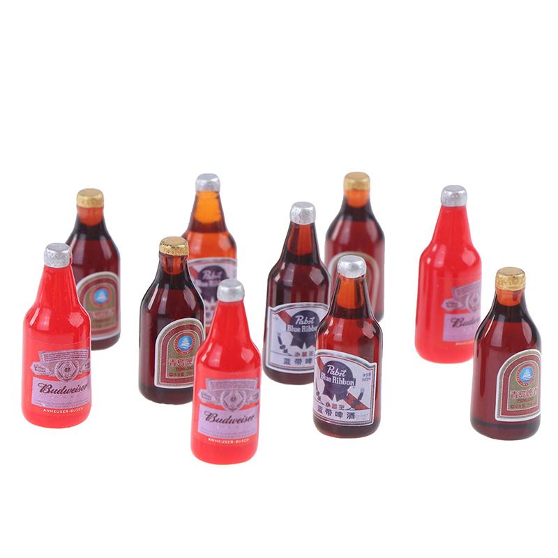 Miniature Food And Play Shooting Props Simulation Mini Beer Bottle