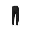 Li Ning Fitness Series Solid Color Tapered Knit Sports Pants Men Bottoms Black AKLT437-1