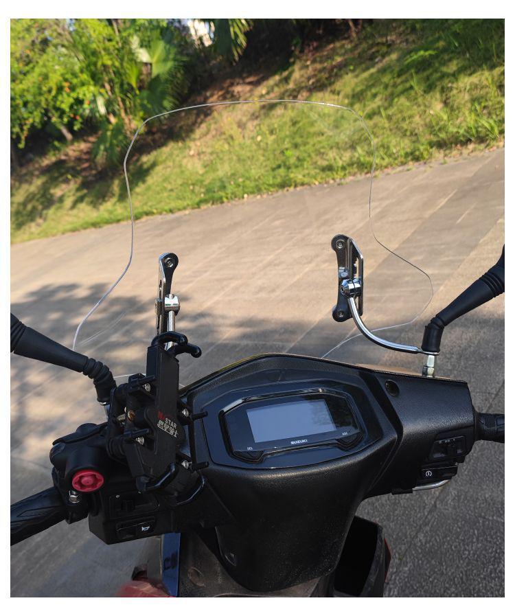 Suzuki UY125 Motorcycle Scooter Windshield Extension