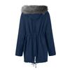 Women's Casual Coat With Composite Plush And Thickened Loose Pocket Top Coat