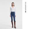 ELLASSAY Women's Merino Wool V-neck Knit Sweater