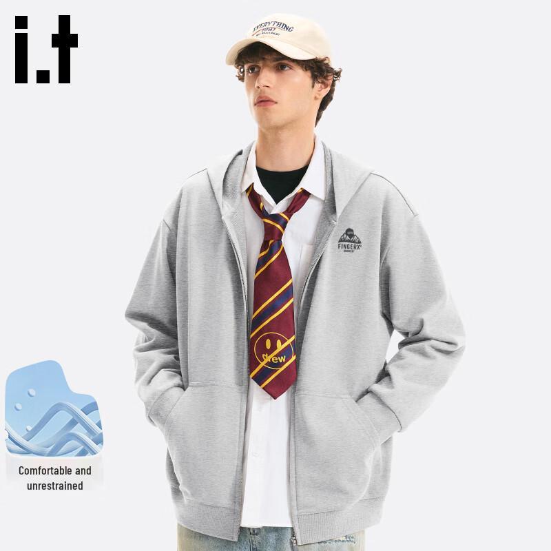 Fingercroxx Men's Casual Loose-Fit Cardigan Sweatshirt