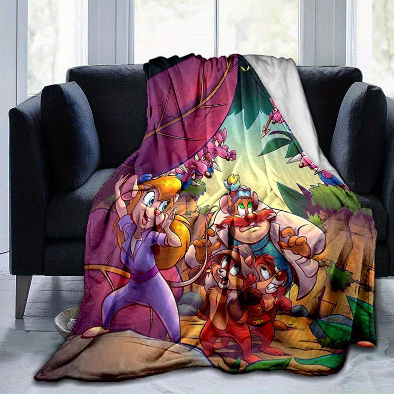 1pc, "Jungle Book Adventure: Pinky and Perky's Home Decor Blanket, Perfect for Couch, Bed, Travel, Camping, Car, Beach, Office Nap, Gift Idea"X075
