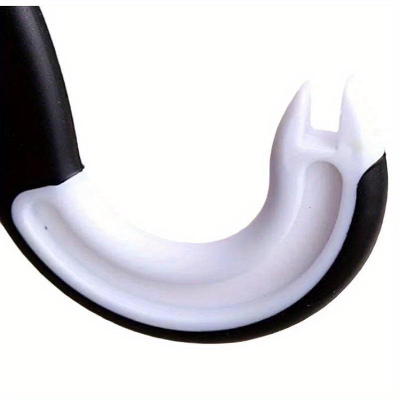 1PCS Portable J-Shaped Grip Tin Openers Kitchen Non-Slip Jar Opener Lid Opening Tools Ring Pull Can Opener Multifunctional Outdoor Opener