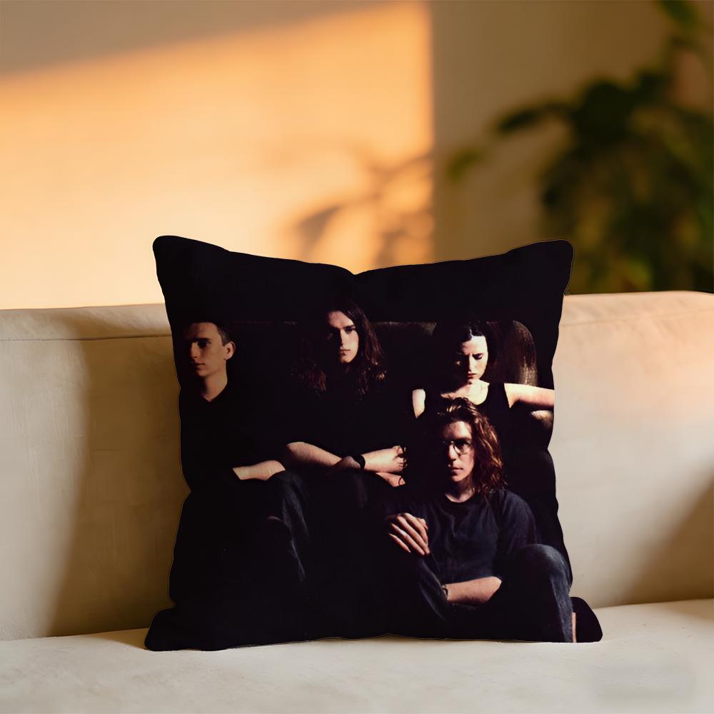 CCranBeRries Band Album Cover Cushion Cover Cozy Velvet Throw PillowSoft Warm Cushion For Sofa Bed