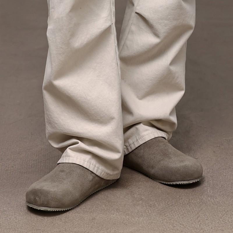Mens Slip-On Loafer Mules Comfortable Flat Casual Shoes Office Daily Wear