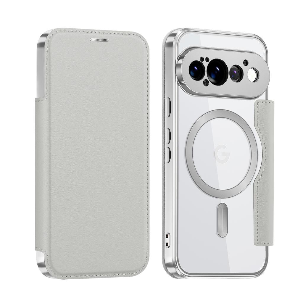 Applicable to Google PIXEL11ProXL mobile phone case Golden Shield flip leather case Magnetic card 10A protective case 9