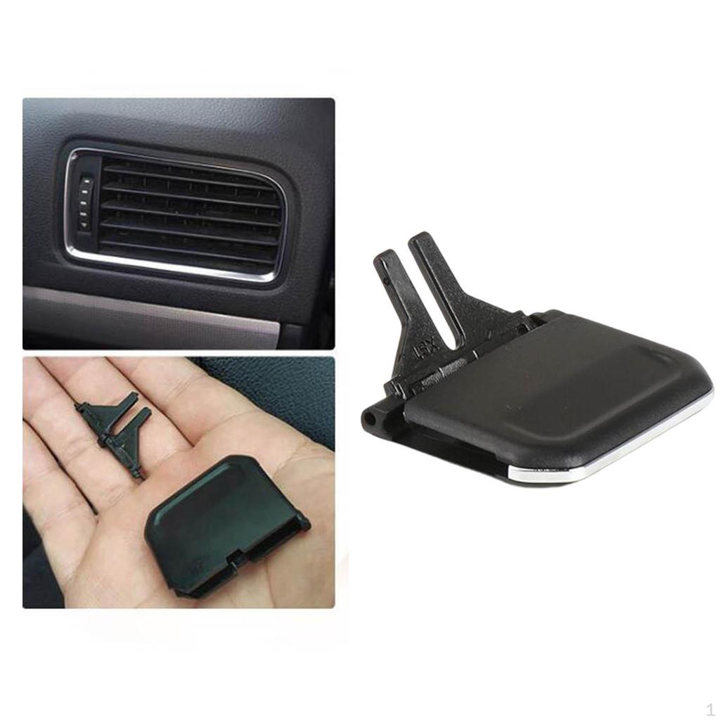 Automotive Air Vent Clip Tab Accessories Black Front Conditir A/C Outlet