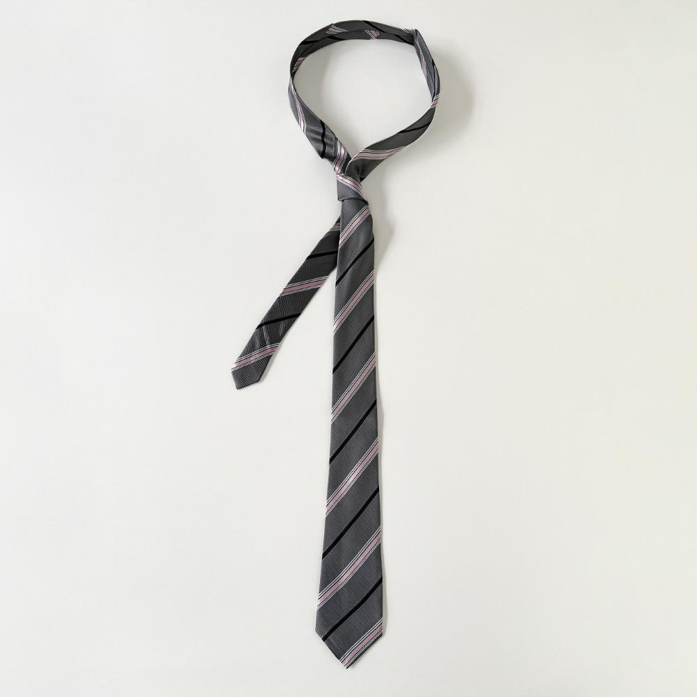 Korean Striped Tie Printed Shirt Tie Decoration Clothing Decoration JK Uniform Necktie  Students