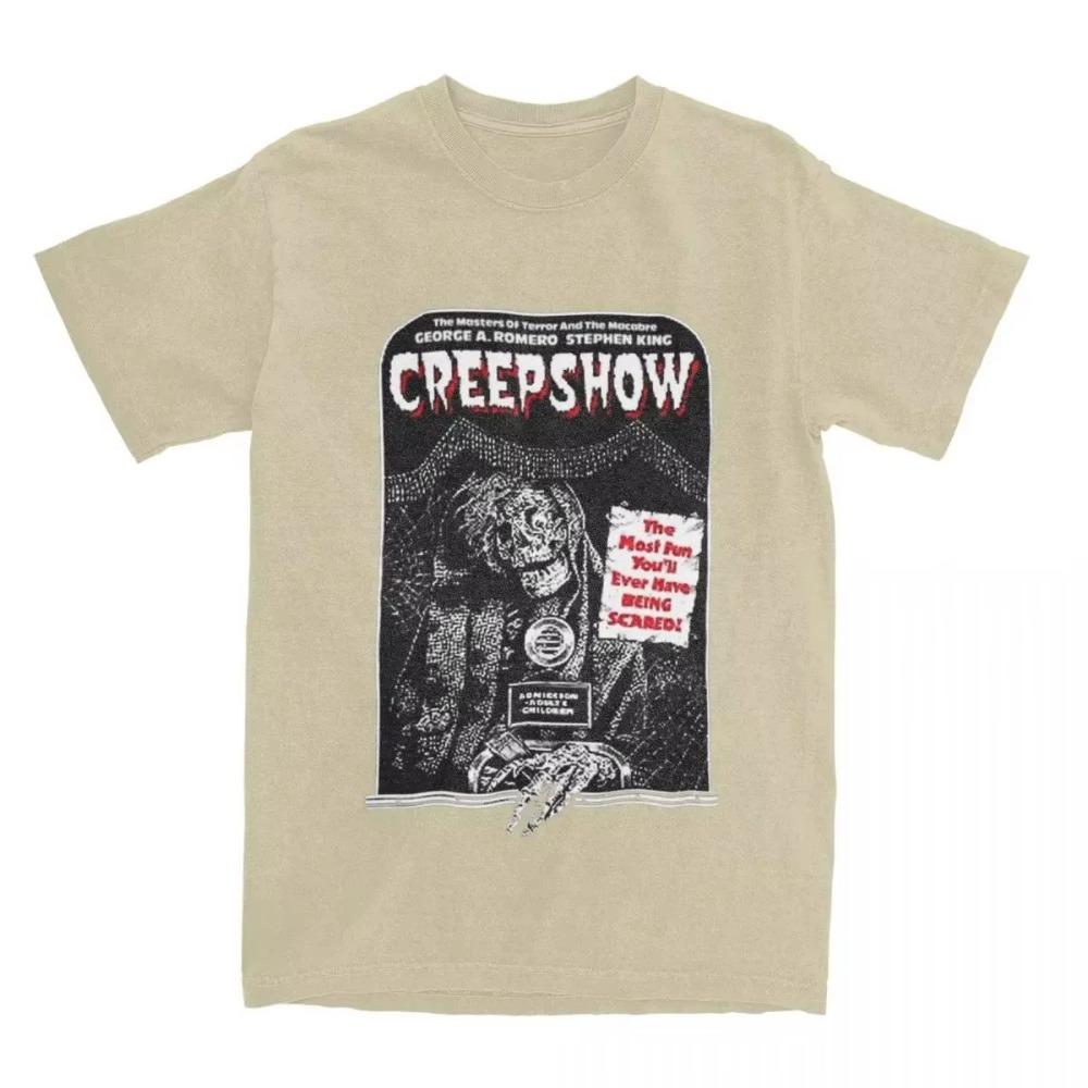 Summer Creepshow Ticket Taker Halloween Gift For Fans Shirt Merchandise Men Women  Vintage Tees Short Sleeve Tops