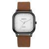 Square Dial Wristwatches Minimalist Design Business Wristwatch Fashion Quartz Watch  Business Wear