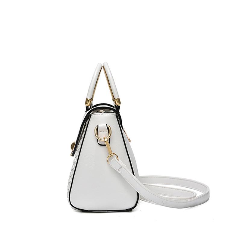 Elegant Buckle Decor Handbag for women  monochromatic crossbody bag