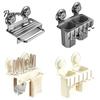 Kitchen Countertop Organizer Chopstick/Cutter Storage Rack, Wall Mounted Suction Cup Installation, Heavy Duty Carbon Steel No Drill Utensils