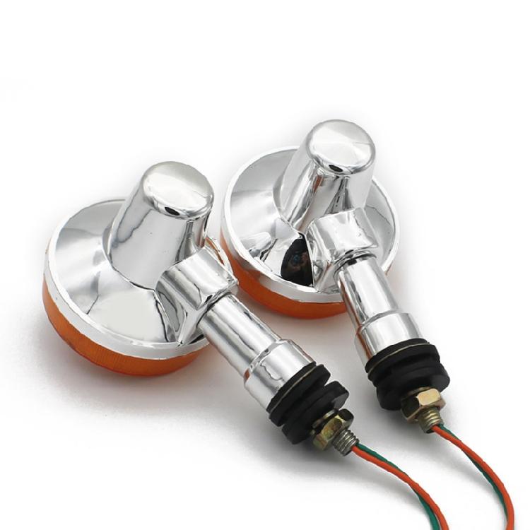 2Pcs Motorcycle Turn Signal Flashers Indicator Light for GN125 HJ125 for