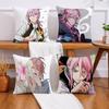Welcome to Demon School! Iruma-kun Alice Asmodeus Pillow Case Cushion Cover Throw Pillow Case For Car Sofa