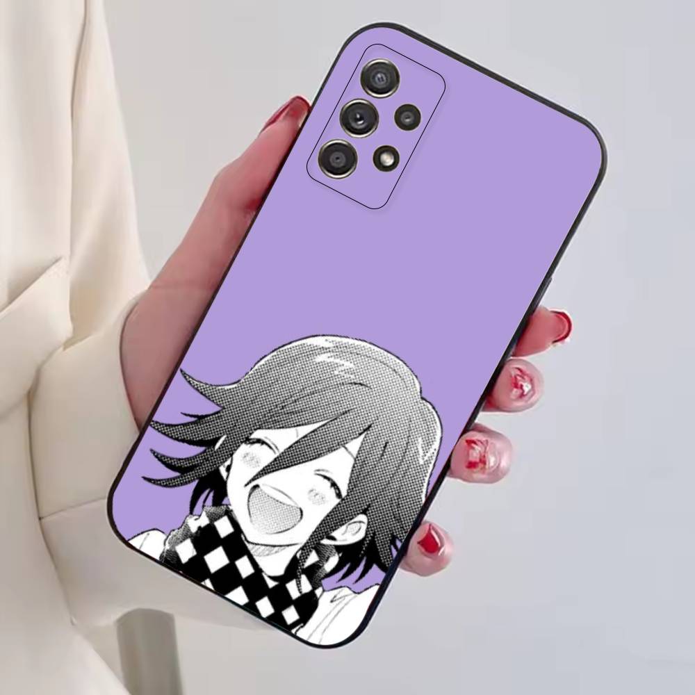 Kokichi Oma Game D-Danganronpa Phone Case For Samsung S25,S24,S21,S22,S23,S30,Ultra,S20,Plus,Fe,Soft Silicone Black Cover