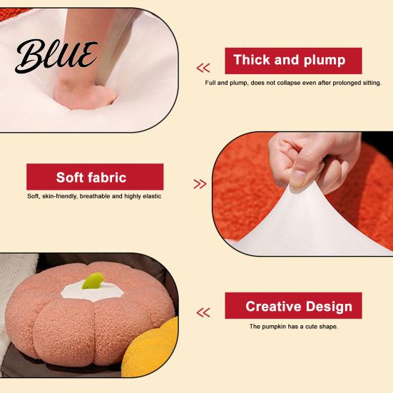 Bedroom Decor Pillow Retaining Mat Round Multifunctional Cushion Decorative Pumpkin Seat Floor Fullness Dog Bed
