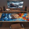 Erling Haaland Large Size Mouse Pad Large Gaming Table Cushion Non-slip Laptop Tablet Big Mousepad XXL Mat Mini PC Playmat With Lock Edge