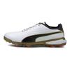 Fusion Pro Adapt Delta Men Lightweight Comfort Spiked Low-Top Golf Shoes White Tan 193849-05