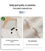 Apricot Linen Suit Vest & Wide-Leg Pants Set for Women - Spring/Summer Professional Two-Piece