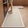 High-End Kitchen Door Special Floor Mat Non-Slip, Waterproof And Oil-Proof, Wipe-Free And Dirt-Resistant Pvc Leather Foot Mat Carpet
