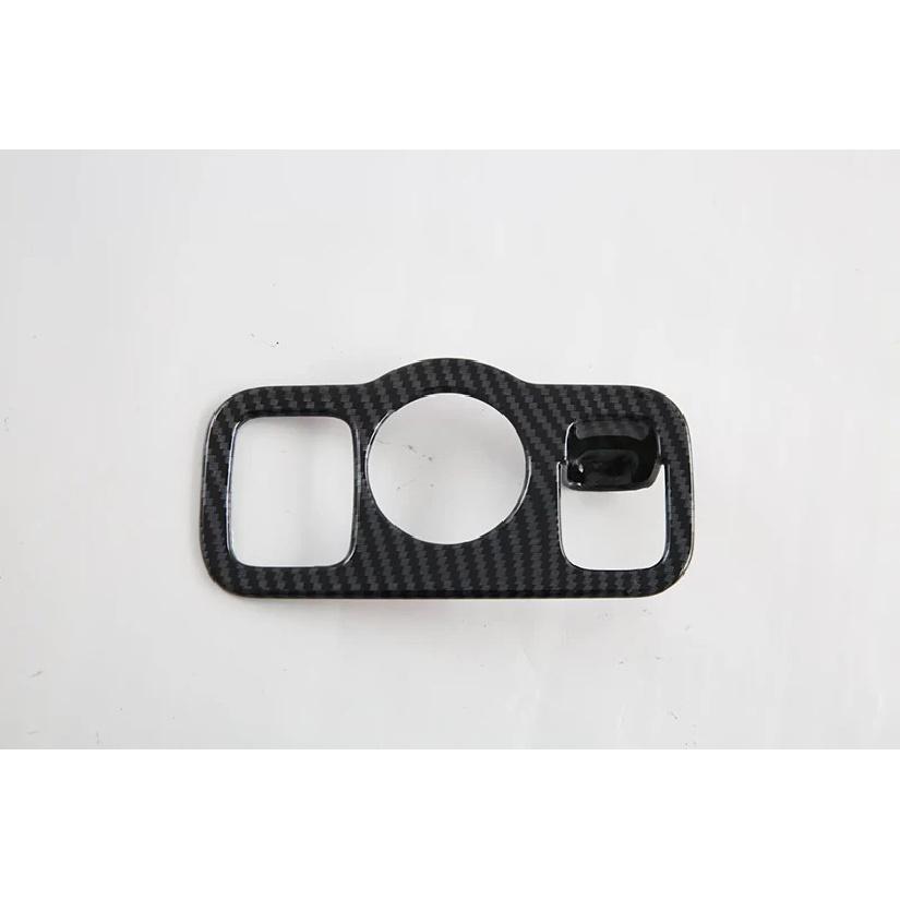 For Mercedes-Benz Vito V-Class 2024 2025 Car Accessories Carbon fiber style Head Light Switch Button Control Panel Cover Trim