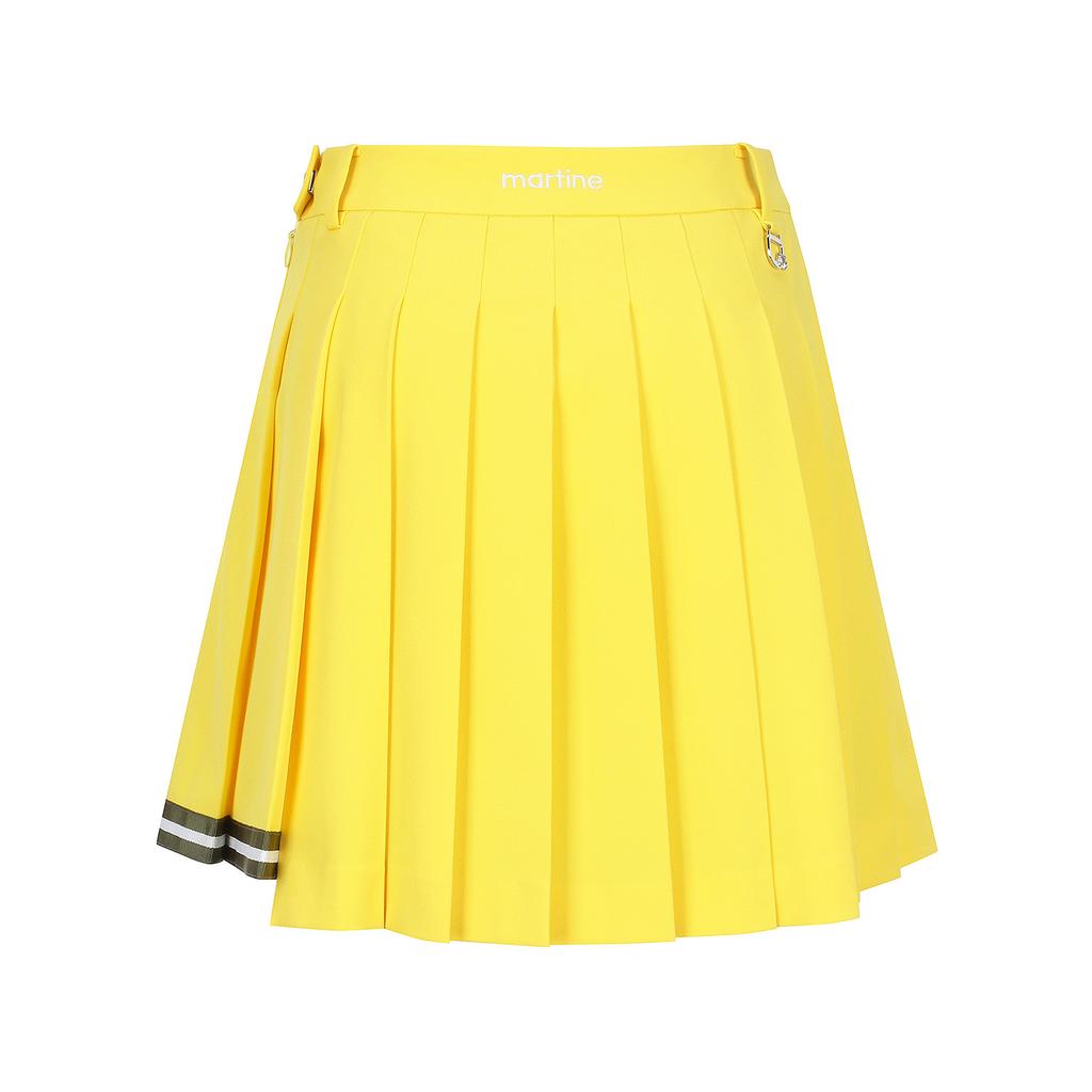 MARTINE GOLF Tip Point Pleats Culotte_Yellow