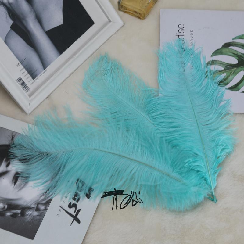 Colored Ostrich Feathers 30-35Cm Stage Performance Wedding Bouquet Decoration Ostrich Feathers