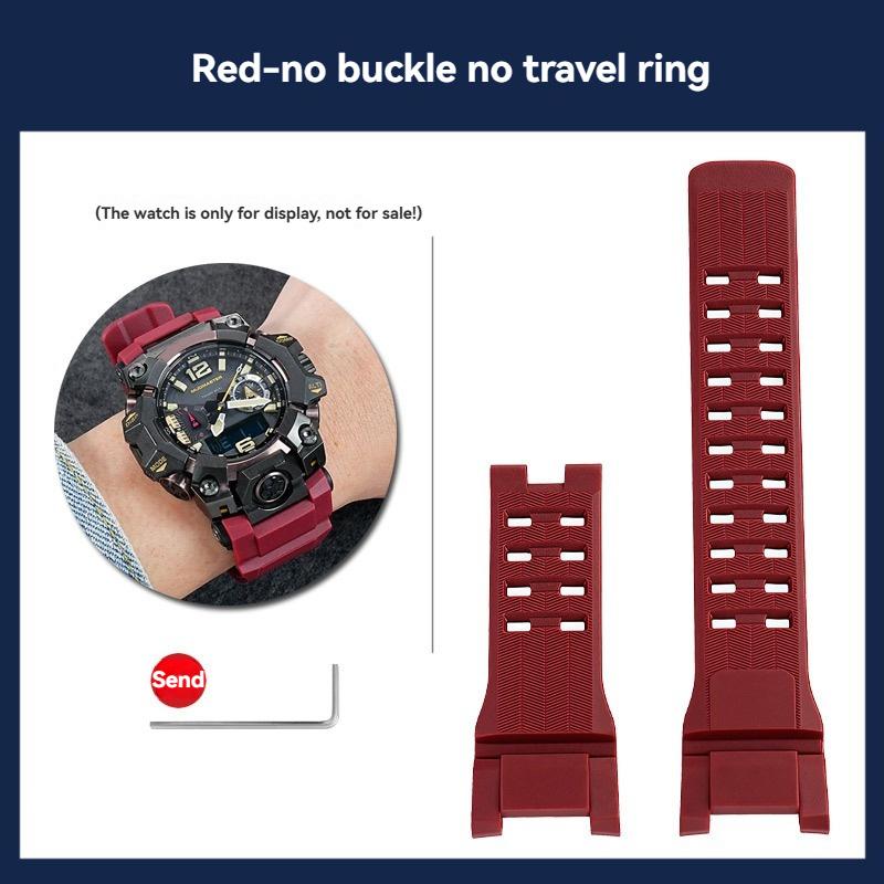 

For Casio G-SHOCK Big Mud King 3rd generation 5713 GWG-B1000-1A GWG-B1000-3A GWG-B1000EC series resin Silicone watch strap For GWG-B1000