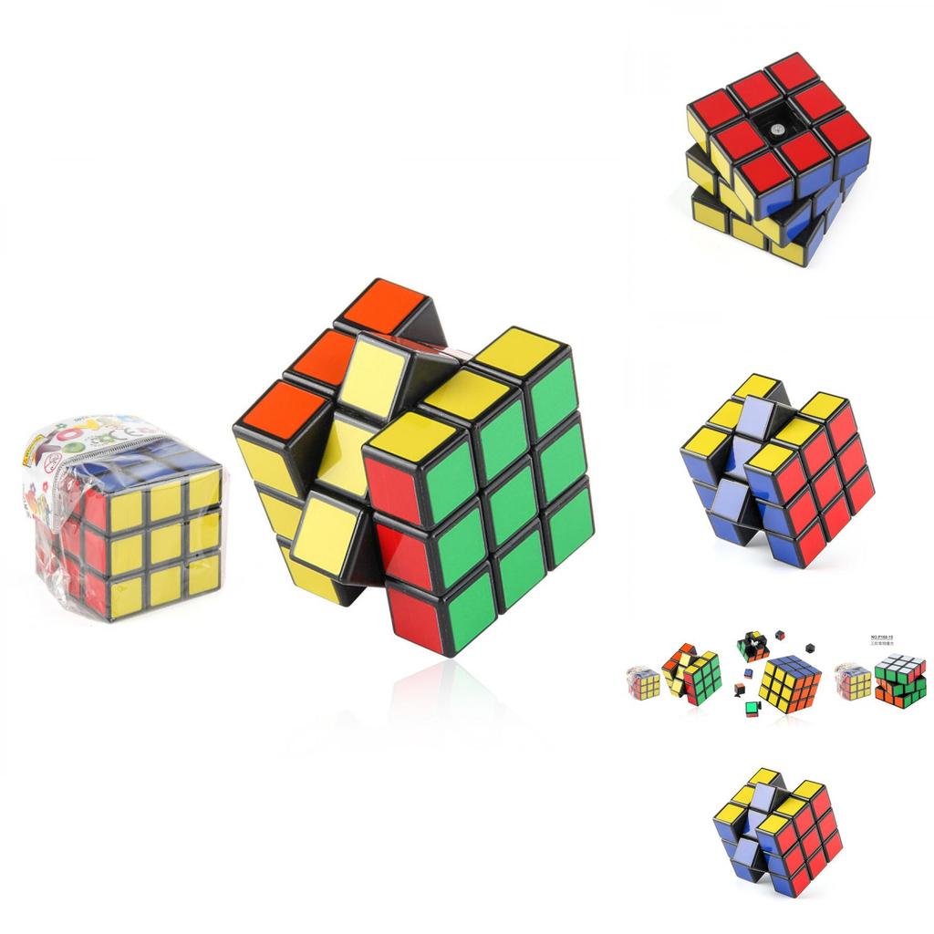 P168-15 Children's Educational Magic Cube Toy Smooth 3x3 Rubik's Cube For Competitions