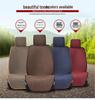 All-Season Non-Slip Linen Car Seat Cushion Set: Breathable, Comfortable & Semi-Wrap Design
