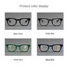 Gafas de Sol Retro HD de Montura Cuadrada para Hombres para Miopía para Exteriores Neutras de Alta Calidad Protección UV Dioptrías 0 A -4.0