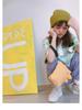 Three-Color Patchwork Women's Canvas Phone and Coin Clutch - Cute, Funny, Handheld Bag for Summer 2021