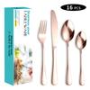 Stainless Steel Western Food Tableware Set Steak Knife, Fork and Spoon 16-Piece Set Knife, Fork and Spoon Spoon Gift Set