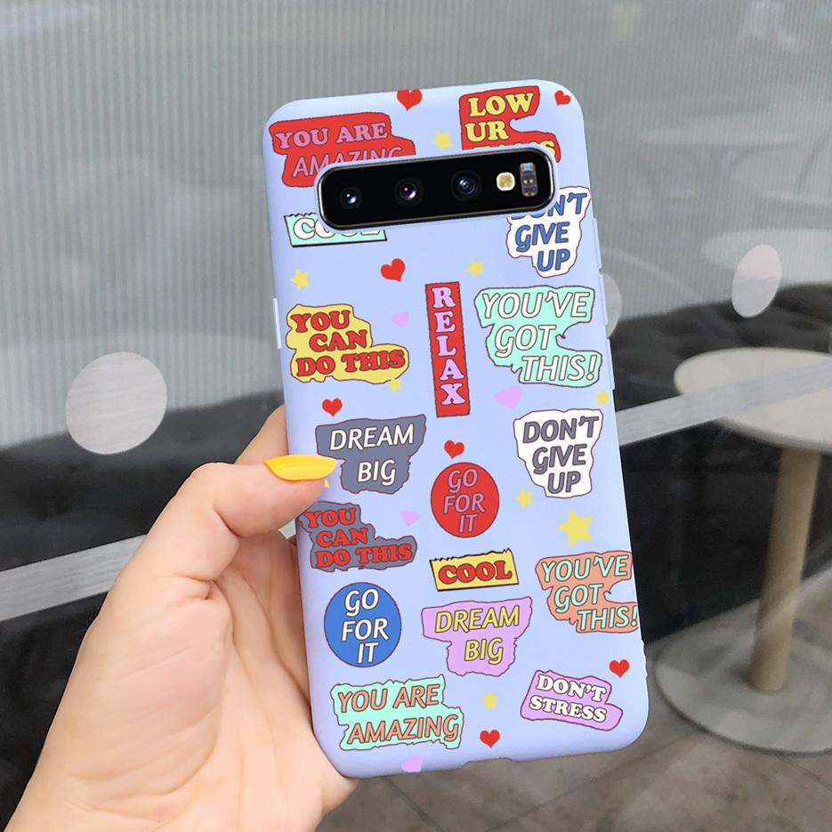 

For Samsung Galaxy S10 Plus Case S10e S10+ Soft Silicone Back Cover Phone Case For Samsung S10 Plus S 10 e S10+ Fundas Capa Bags Galaxy S10 Plus