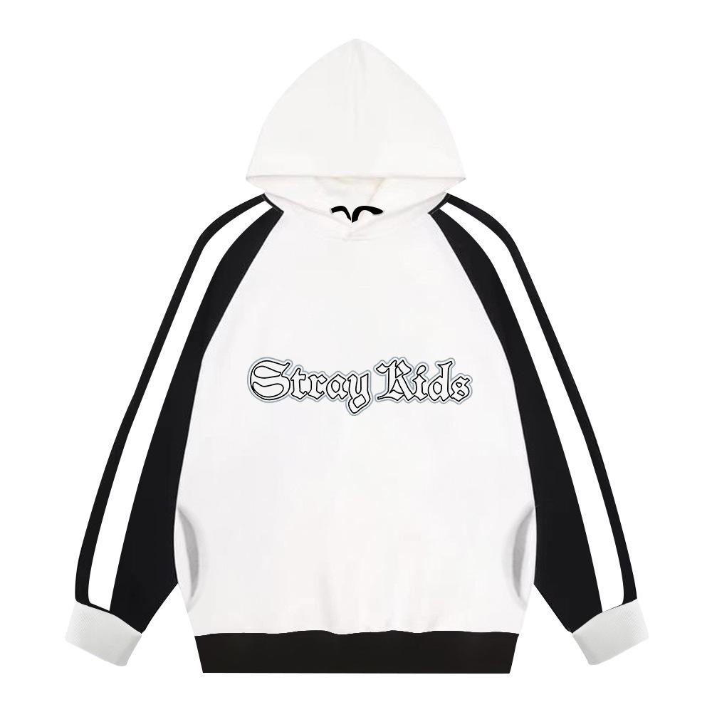 Stray Kids Capuchon: Unisex K-Pop Oversized Sweatshirt met Grafische Print, Casual Streetwear Pullover voor Fans